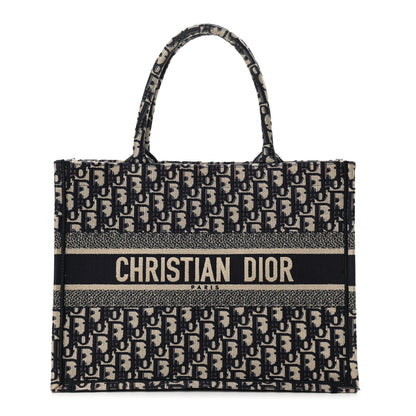 Christian Dior Oblique Medium Book Tote Blue Multicolor 1 of 10