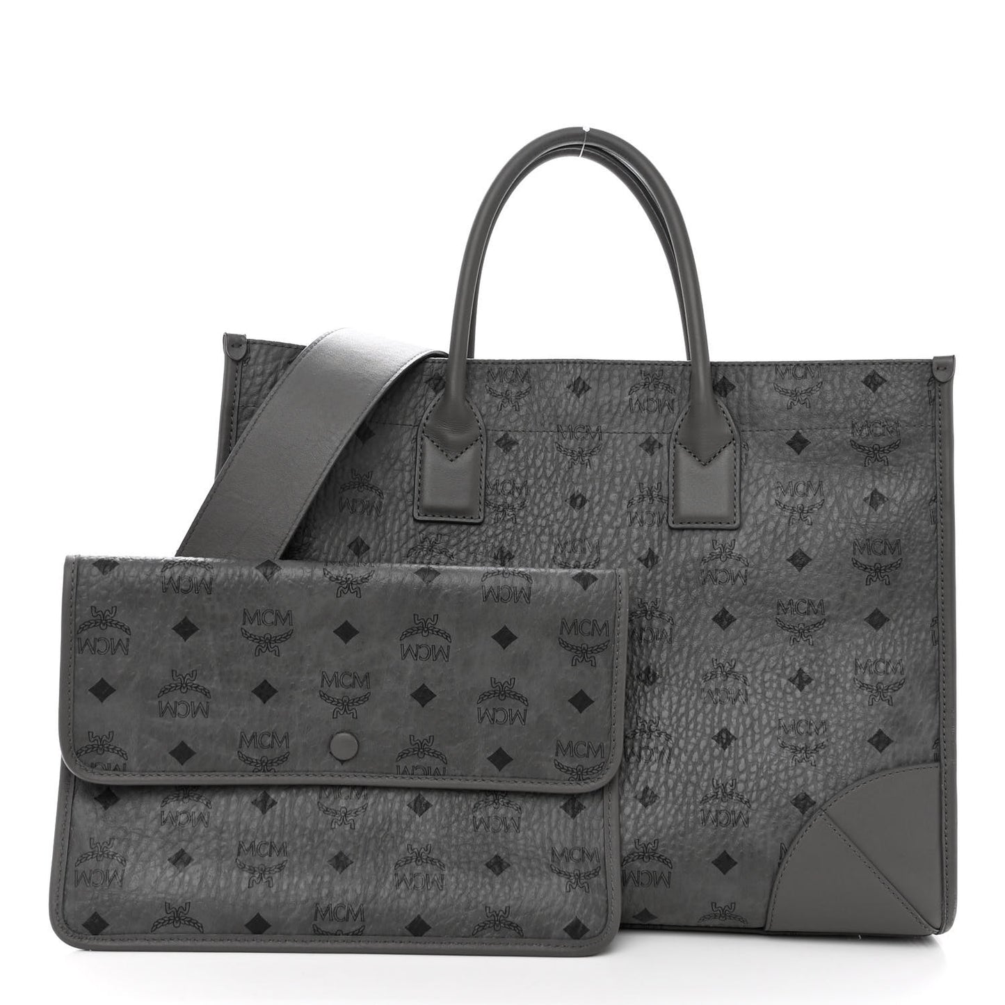 Visetos Large Munchen Tote Grey