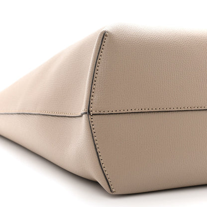 Fendi Vitello Vienna Enamel F is Fendi Shopping Tote Tortora Taupe 9 of 11