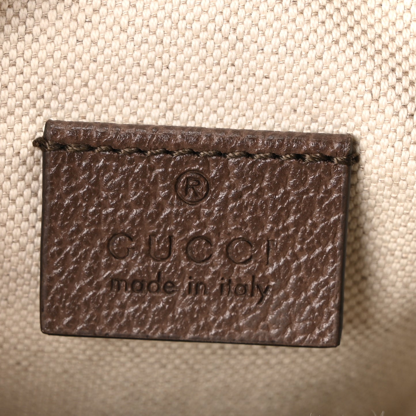 GG Supreme Monogram Mini Neo Vintage Double Zip Messenger Bag Beige New Acero Crop