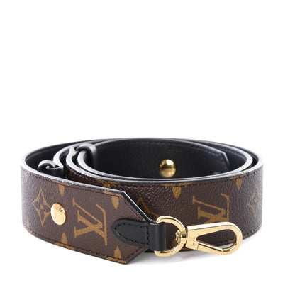 Louis Vuitton Monogram Adjustable Bandouliere Shoulder Strap Black 1 of 6