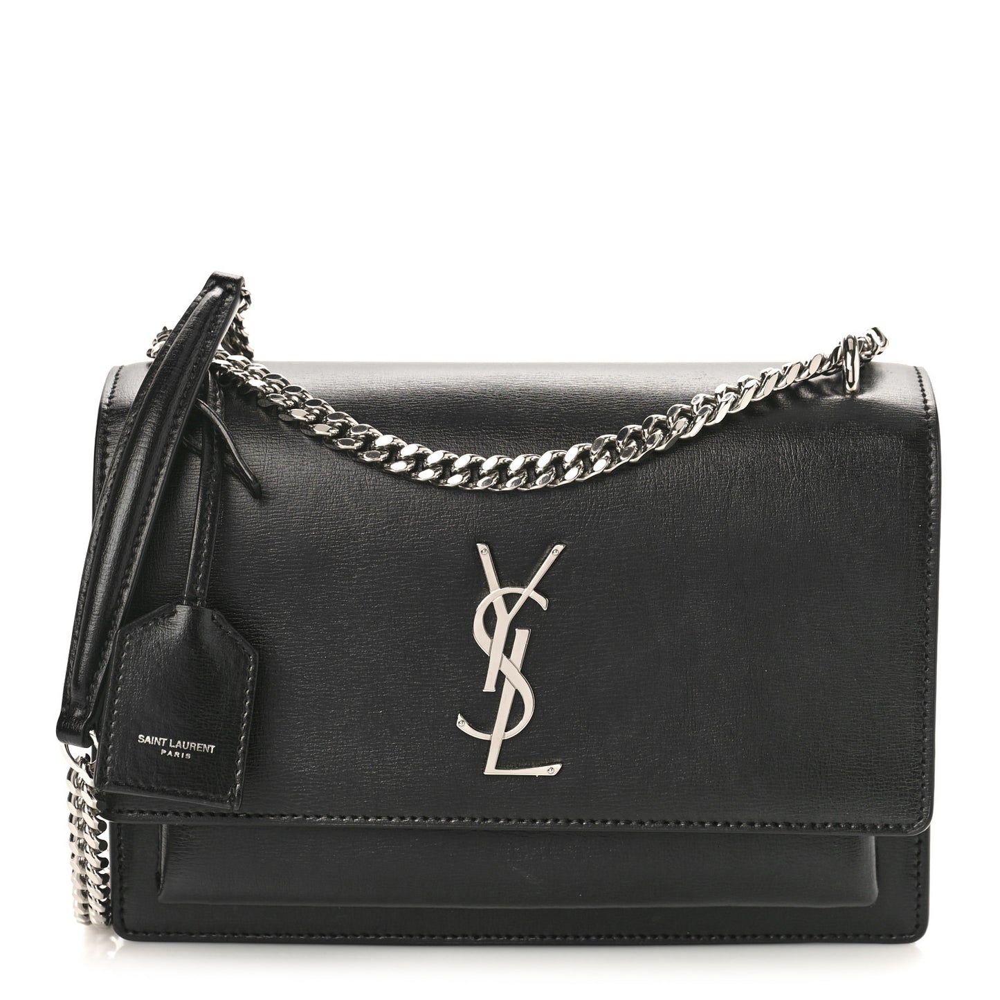 Calfskin Medium Monogram Sunset Black