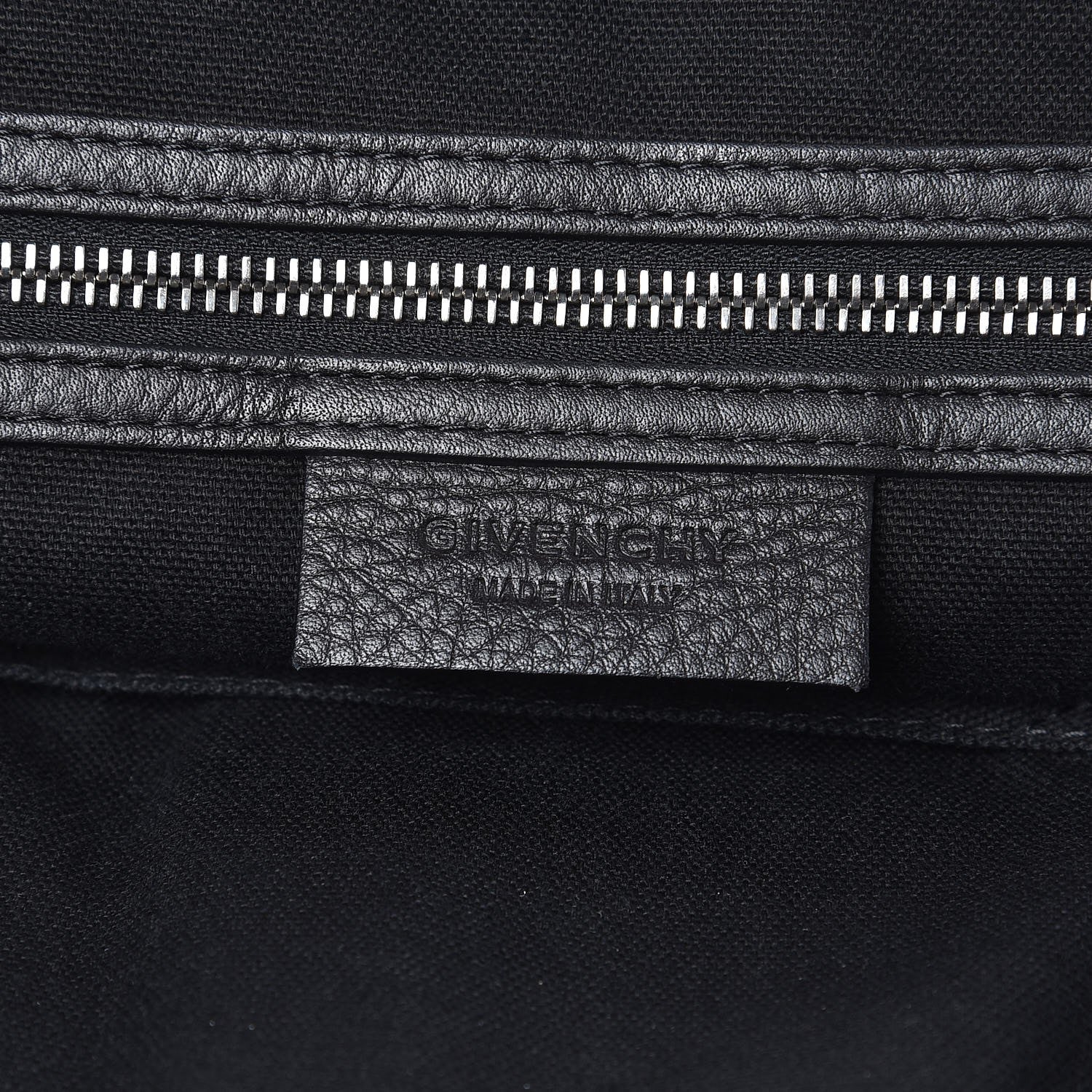 Givenchy Waxy Grained Calfskin Studded Medium Nightingale Black 12 of 13