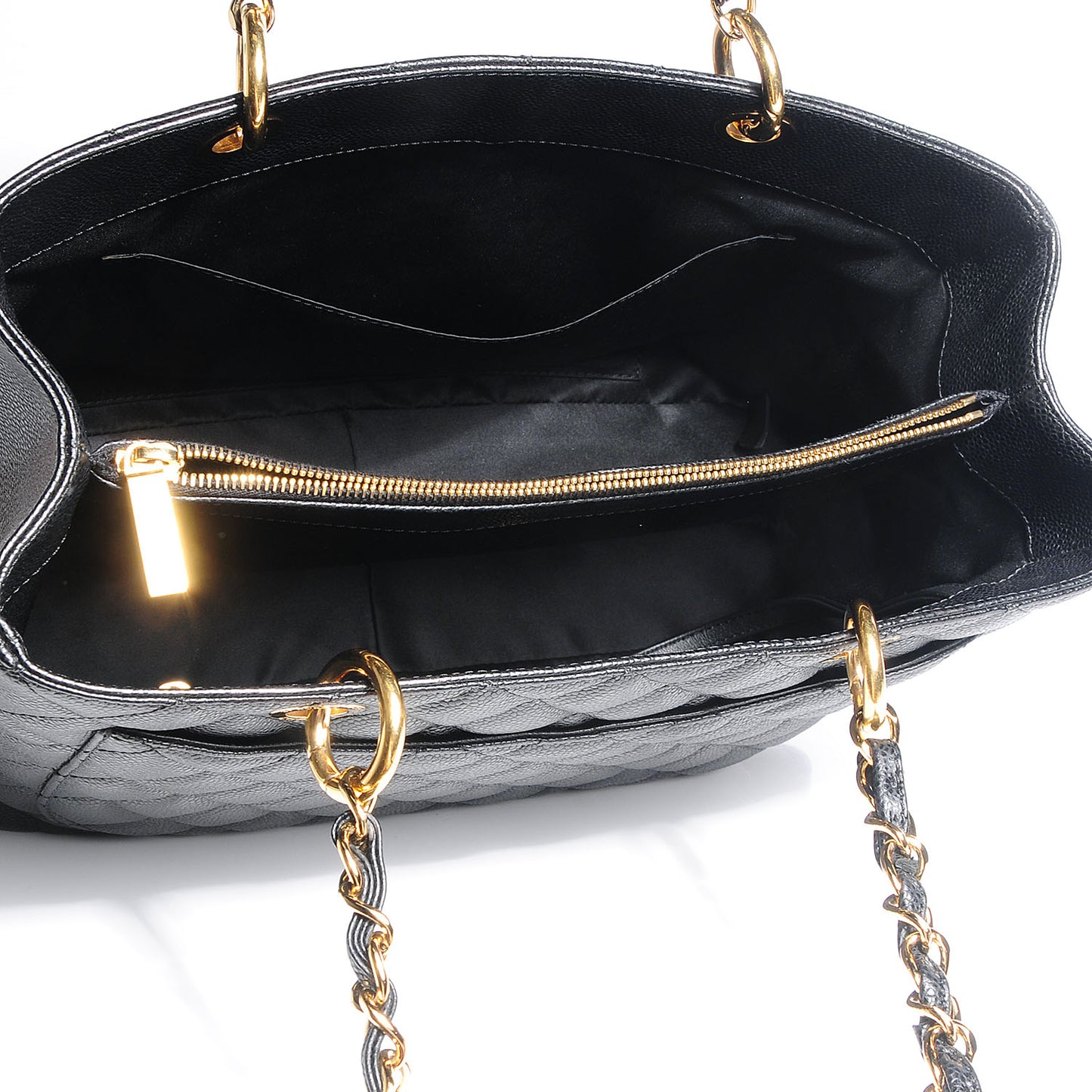 Caviar Grand Shopping Tote GST Black