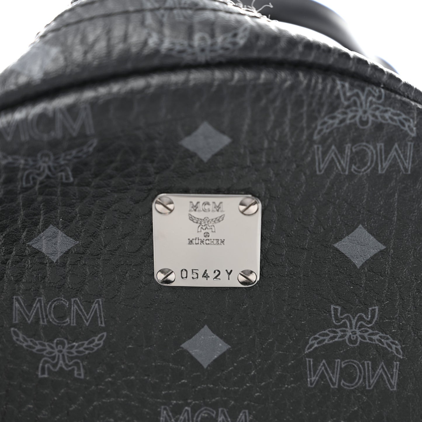 Visetos Medium Side Studs Stark Backpack Black