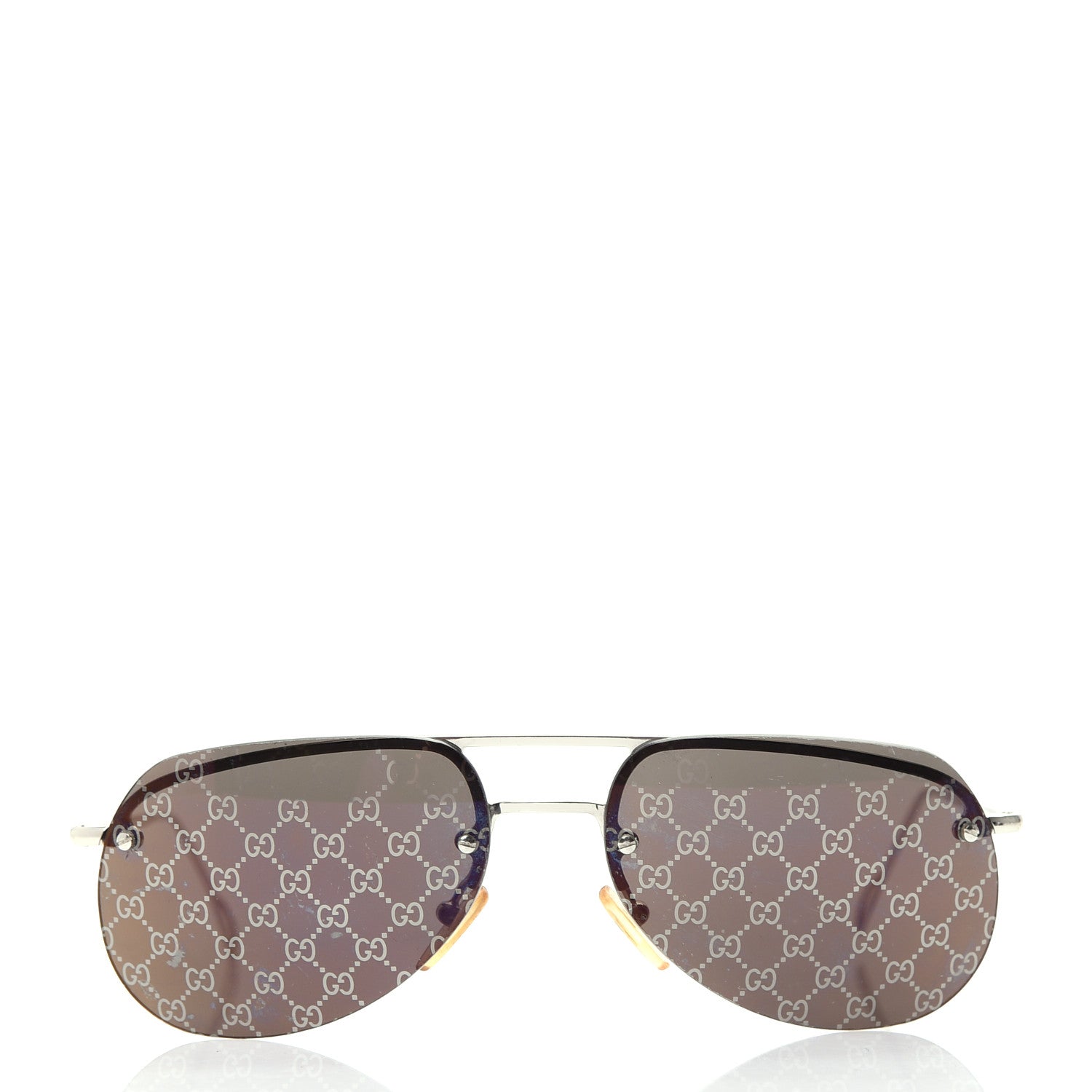 Gucci Mirrored GG Sunglasses GG 1292/S/B Brown 2 of 6