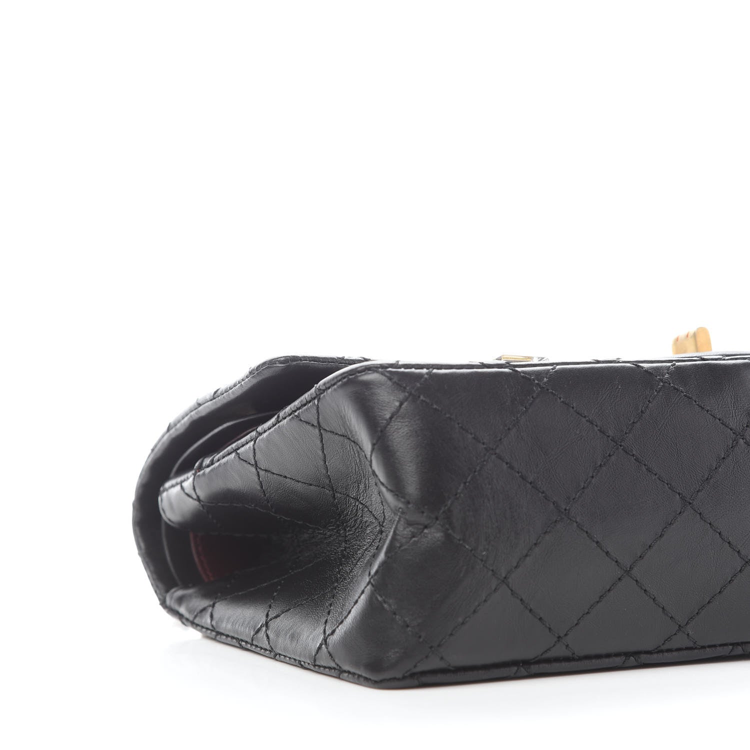 Chanel Aged Calfskin Lucky Charms 2.55 Reissue 225 Flap Black 9 of 10