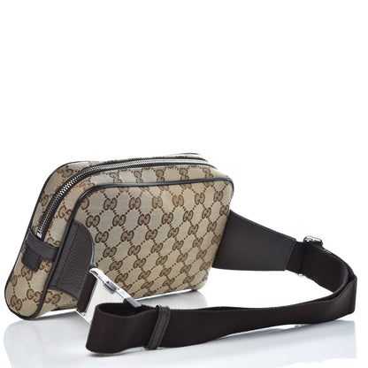 Gucci Monogram Belt Bag Dark Brown 3 of 8