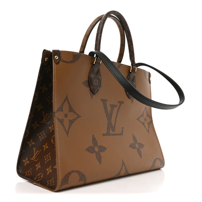 Louis Vuitton Reverse Monogram Giant Onthego MM 3 of 10