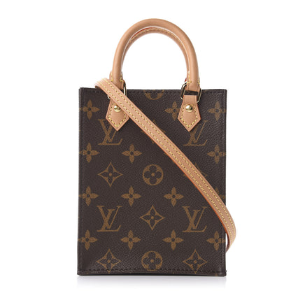 Louis Vuitton Monogram Petit Sac Plat 1 of 11