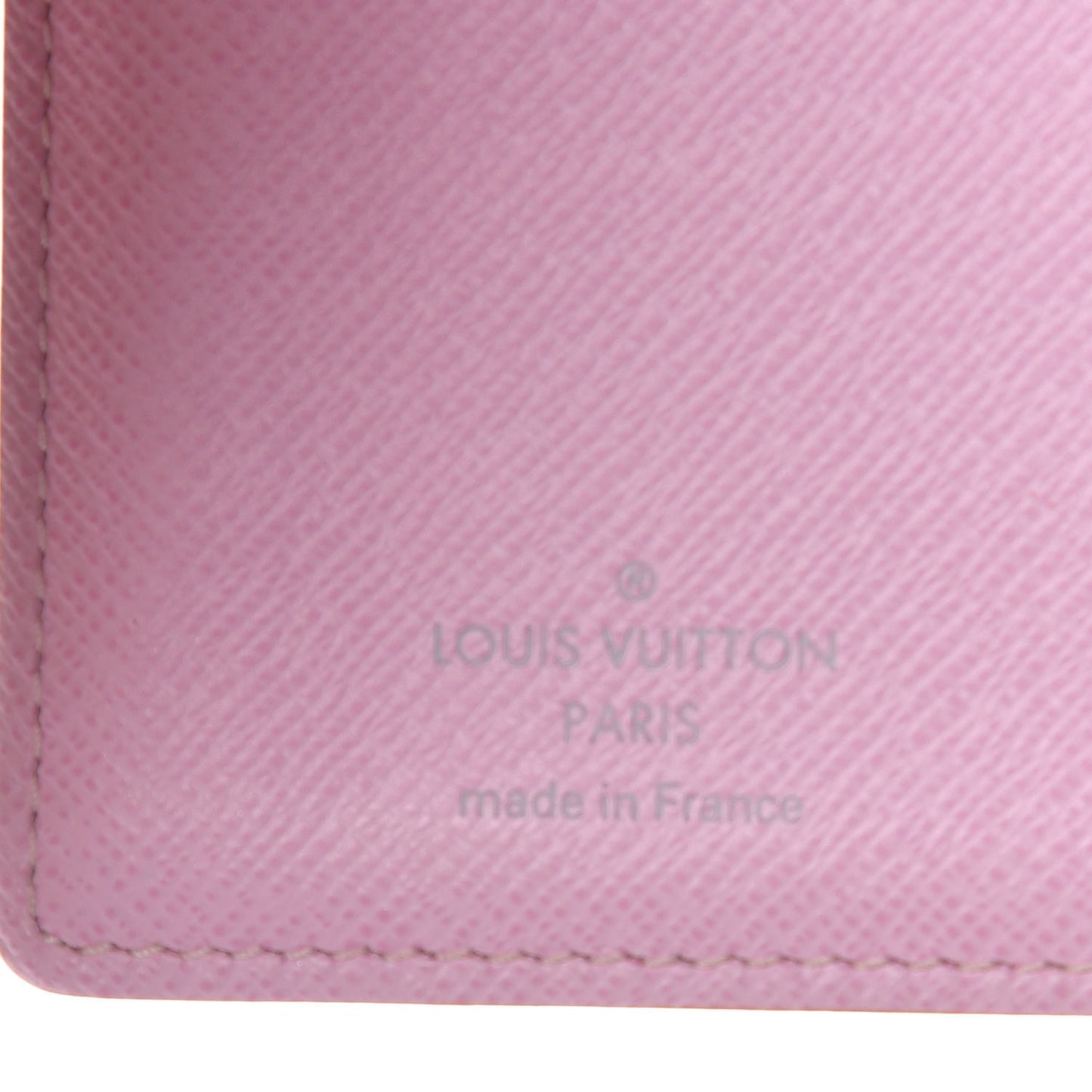 Monogram Multicolor Small Ring Agenda Cover White Litchi