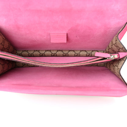 Gucci GG Supreme Monogram Small Dionysus Shoulder Bag Pink 5 of 14