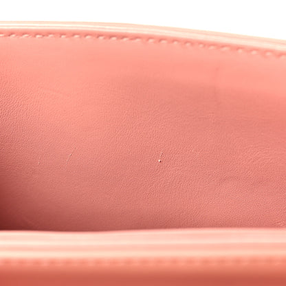 Christian Dior Smooth Calfskin Micro 30 Montaigne Flap Bag Pale Pink 10 of 11