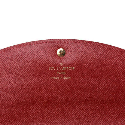 Louis Vuitton Damier Ebene Caissa Wallet Cherry 5 of 8