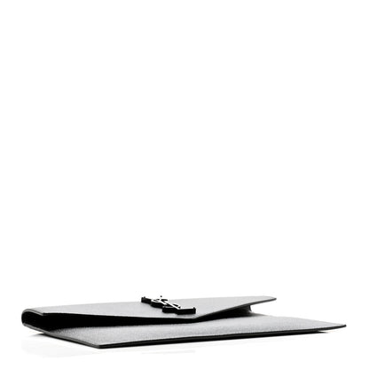 Saint Laurent Grain De Poudre Uptown Pouch Black 4 of 7