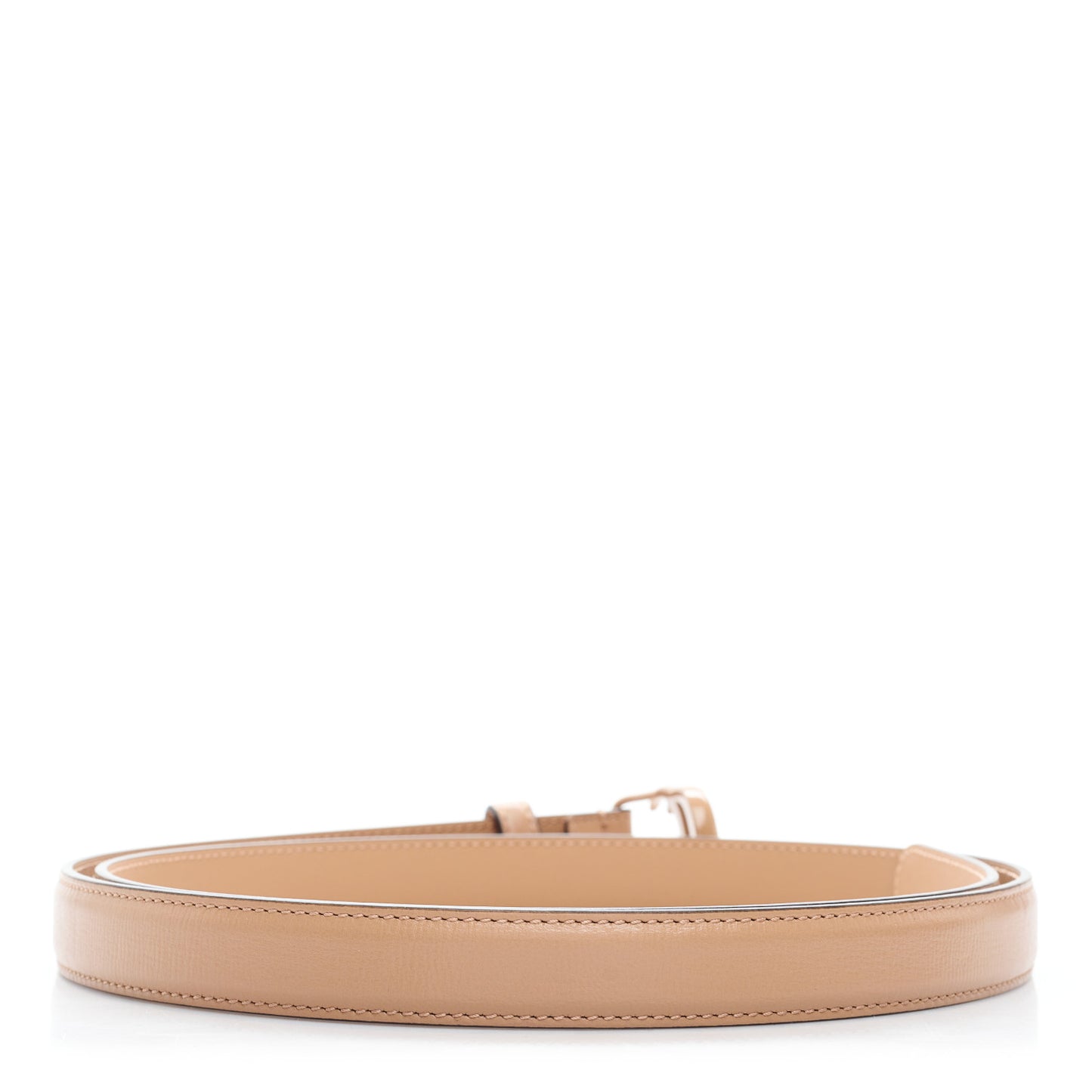 Azalea Calfskin Enamel Monochrome Double G 20mm Belt 100 40 Camelia