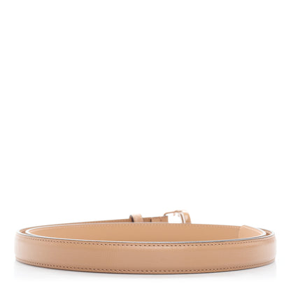 Gucci Azalea Calfskin Enamel Monochrome Double G 20mm Belt 100 40 Camelia 2 of 5