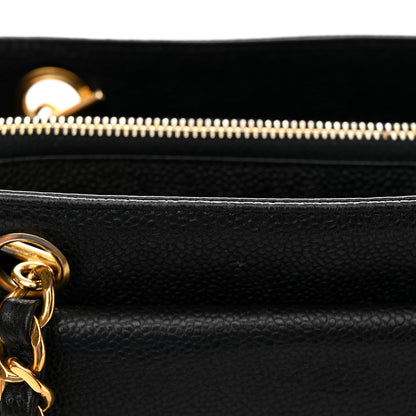 Chanel Caviar CC Shopper Tote Black 11 of 14