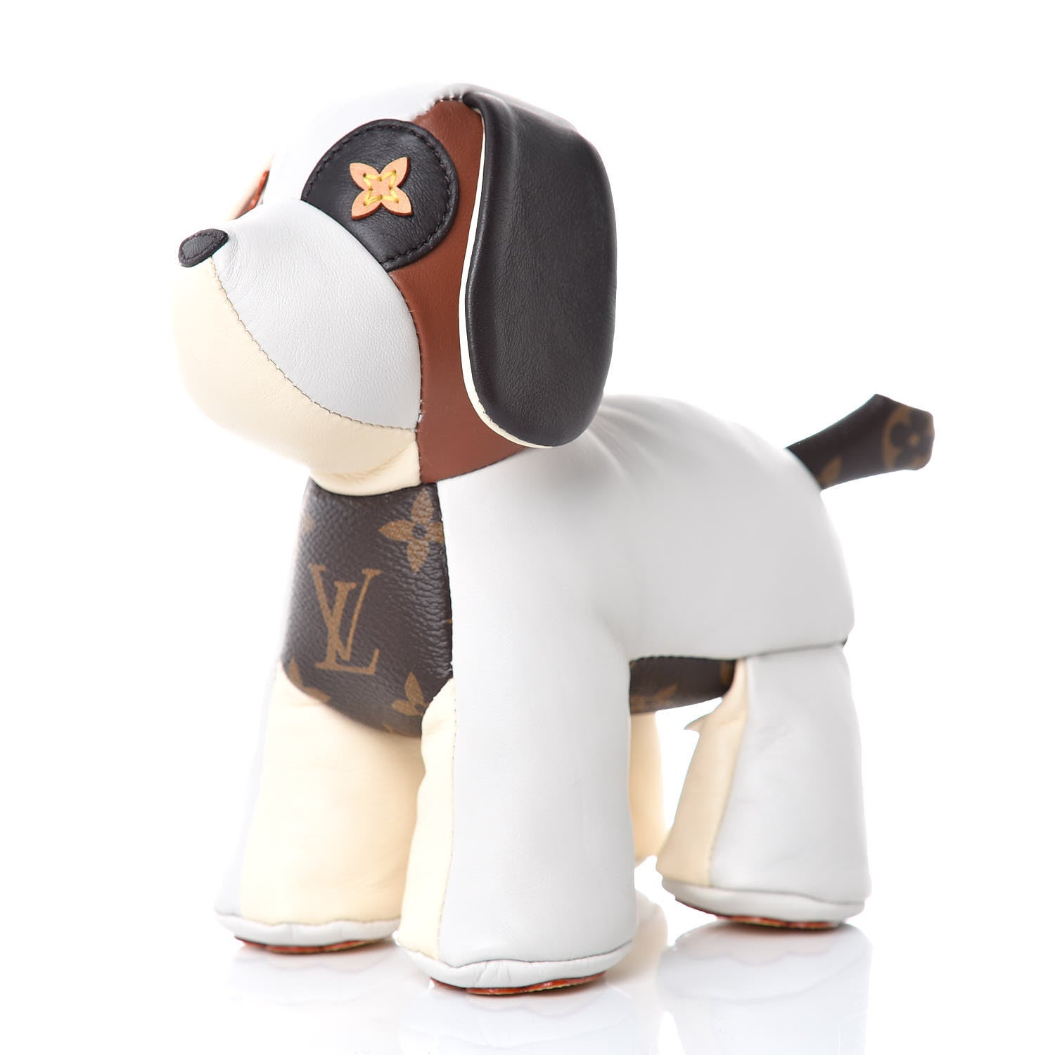 Louis Vuitton Calfskin Monogram Doudou Oscar Dog Beige 1 of 11