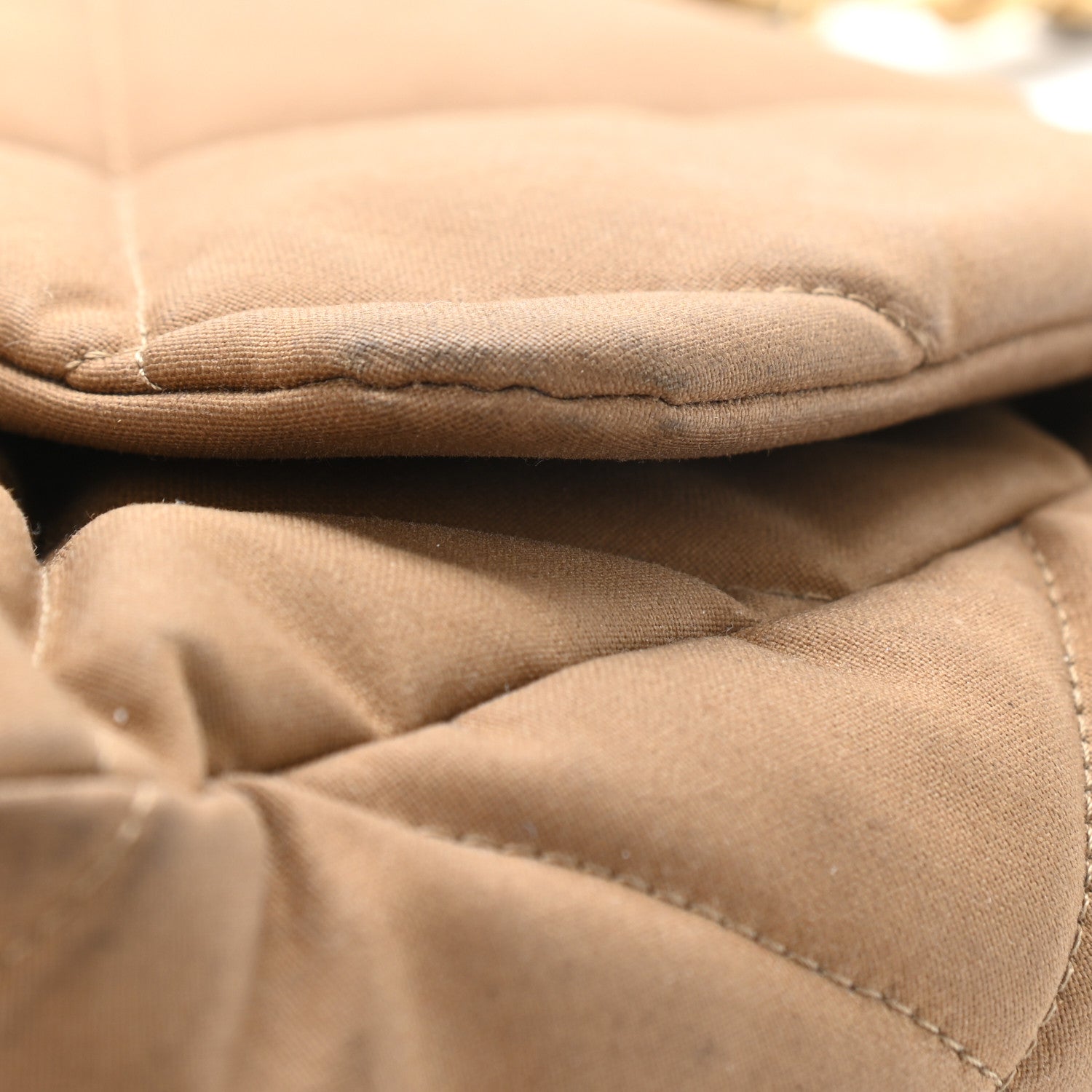 Chanel Canvas Quilted Large Chanel 19 Flap Bronze 10 of 10