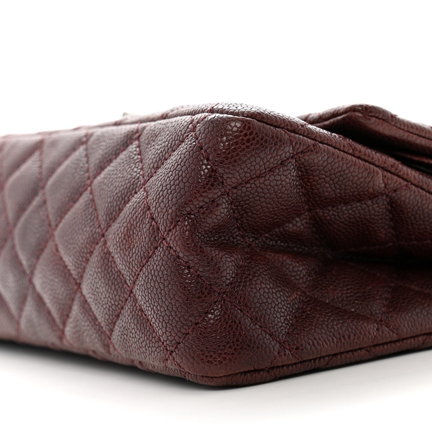 Chanel Caviar Quilted 2.55 Reissue 225 Flap Burgundy 10 of 12