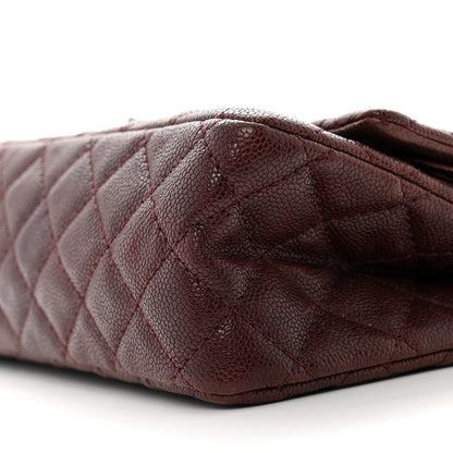 Chanel Caviar Quilted 2.55 Reissue 225 Flap Burgundy 10 of 12
