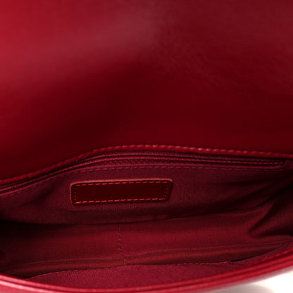 Chanel Shiny Lambskin Quilted Small Fashion Therapy Flap Bag Red 5 of 11