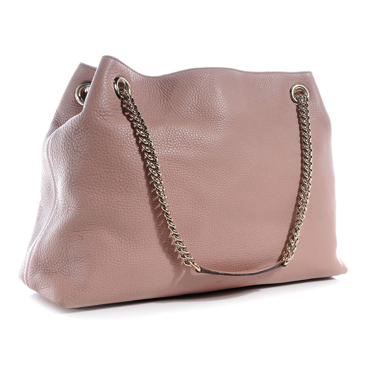 Cellarius Calfskin Medium Soho Chain Shoulder Bag Dark Cipria