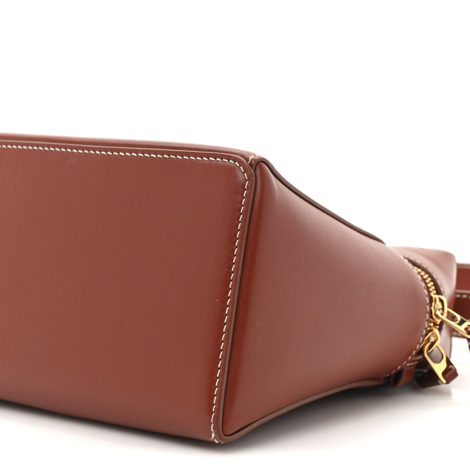 Loro Piana Saddle Calfskin Extra Bag L27 Deep Kummel 15 of 27