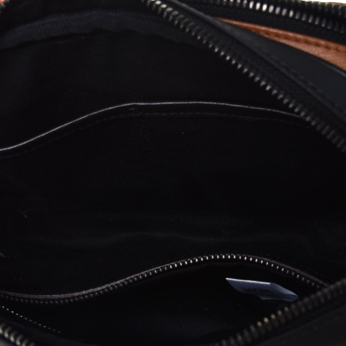 Visetos Square 1976 Crossbody Bag Cognac Black