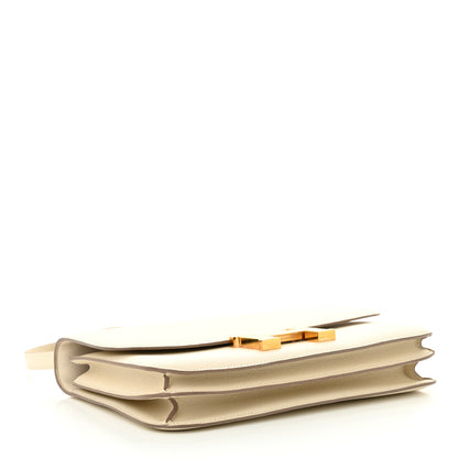 Hermes Epsom Horseshoe Constance Elan 25 Craie 4 of 10