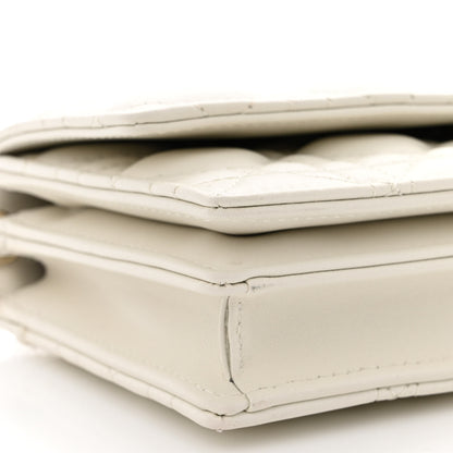 Christian Dior Lambskin Cannage Mini My Dior Bag Latte 10 of 12