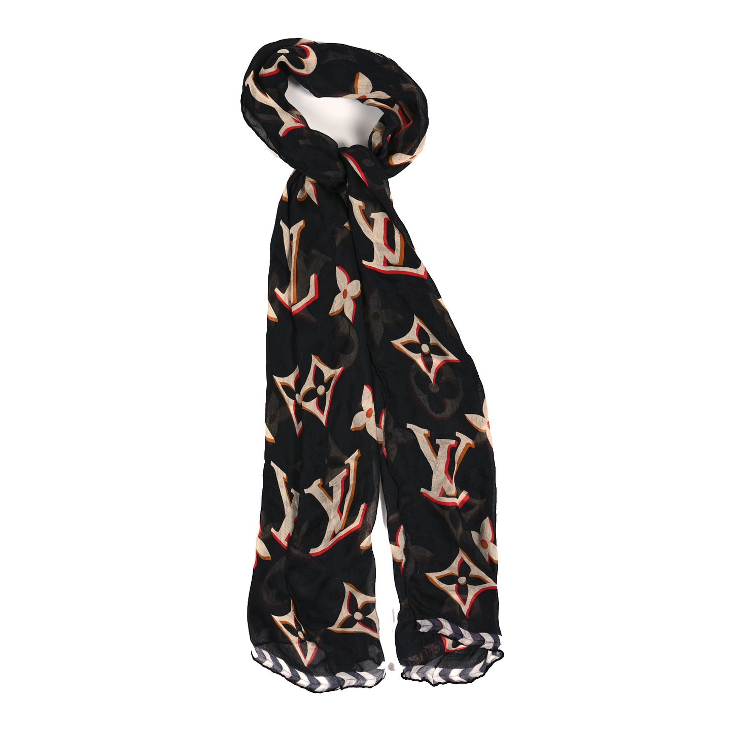 Giant Monogram Overgram LV Envy Bandeau Black