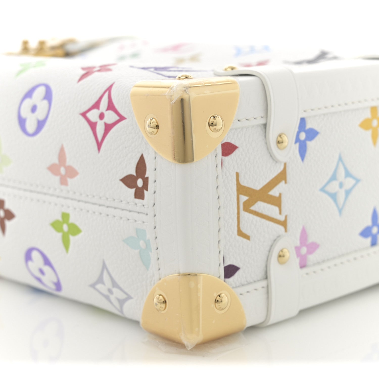 Louis Vuitton LV x TM Cowhide Monogram Multicolor Side Trunk MM