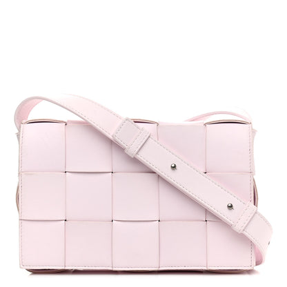 Bottega Veneta Lambskin Maxi Intrecciato Cassette Crossbody Bag Bliss Washed 1 of 10