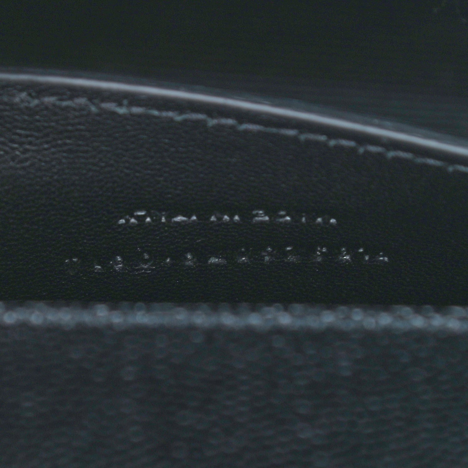Saint Laurent Grain De Poudre Monogram Cassandre Clutch Black 14 of 15