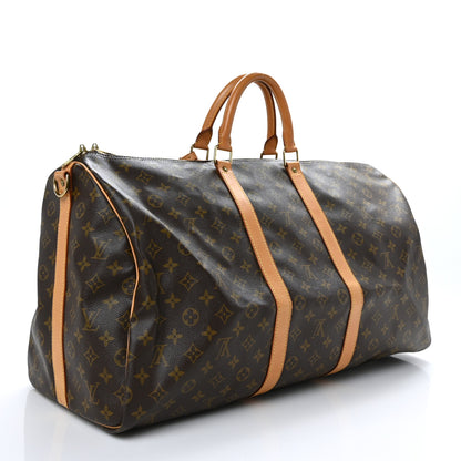 Louis Vuitton Monogram Keepall Bandouliere 55 3 of 12
