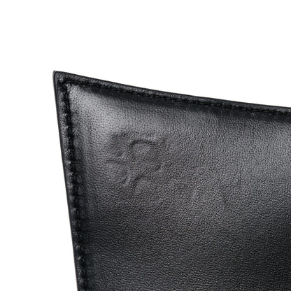 Balenciaga Shiny Calfskin Crocodile Embossed Small Hourglass Top Handle Bag Black 15 of 16