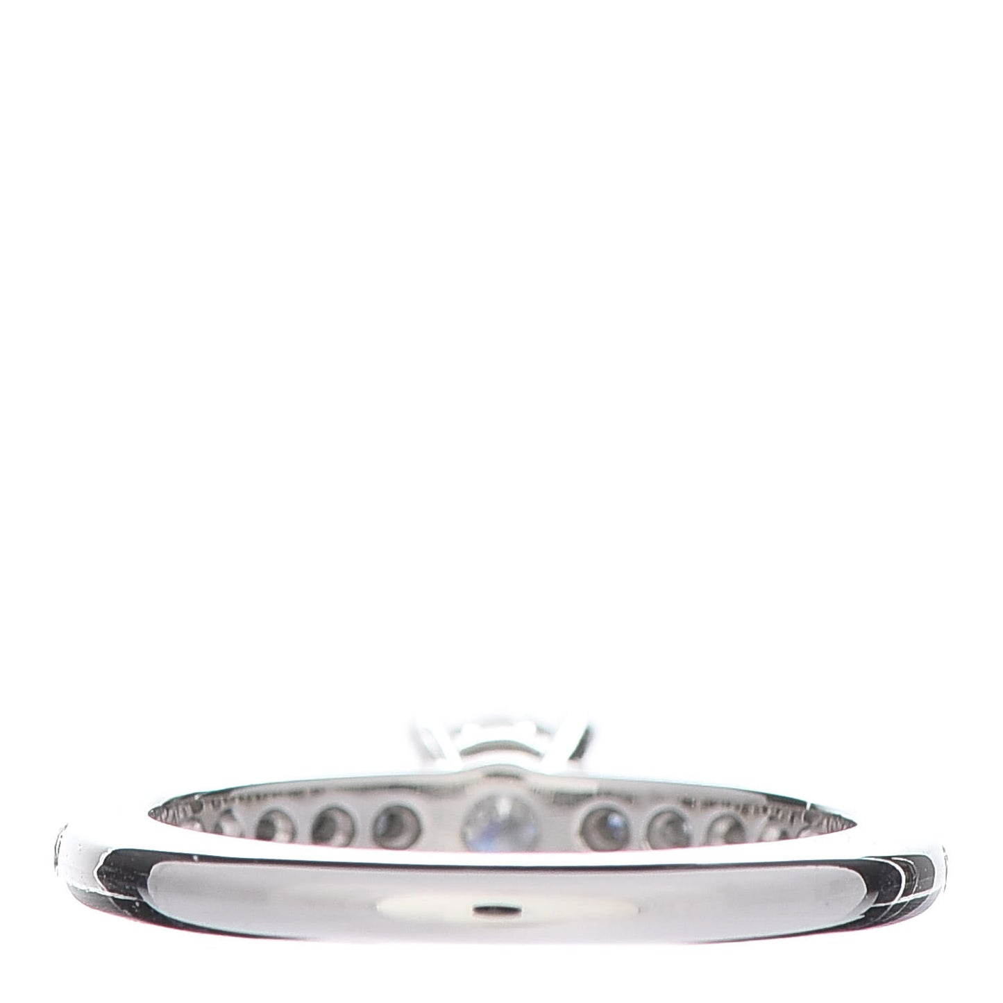Platinum Diamond .30ct Griffe Solitaire Engagement Ring 49 4.75