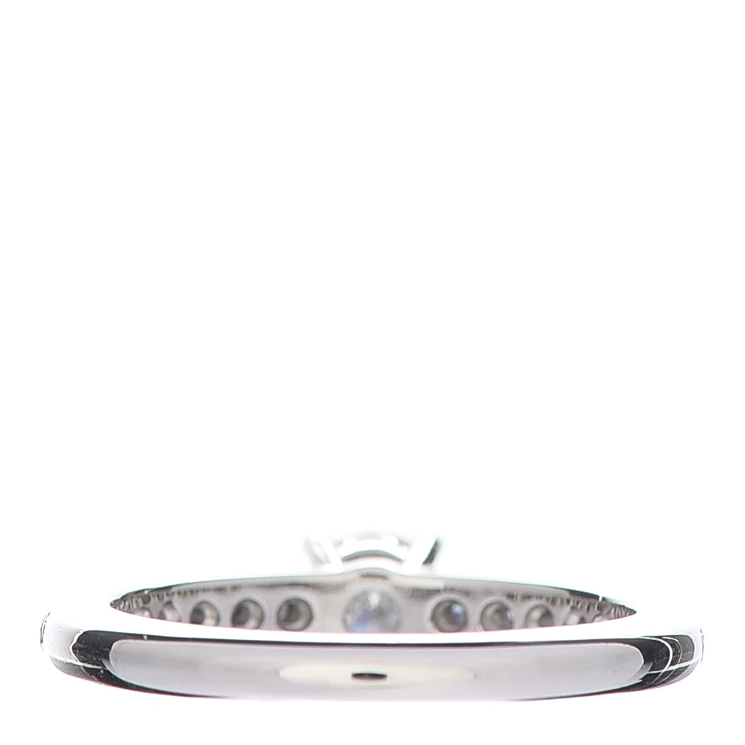 Bulgari Platinum Diamond .30ct Griffe Solitaire Engagement Ring 49 4.75 4 of 7
