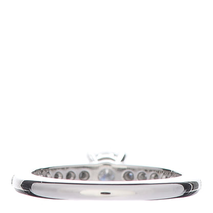 Bulgari Platinum Diamond .30ct Griffe Solitaire Engagement Ring 49 4.75 4 of 7