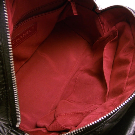 Lambskin Quilted Frame Tote