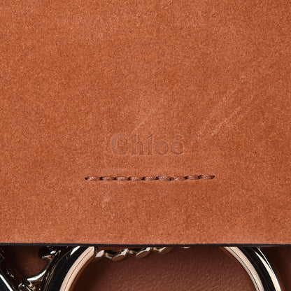 Chloe Suede Calfskin Medium Faye Shoulder Bag Tobacco 6 of 11