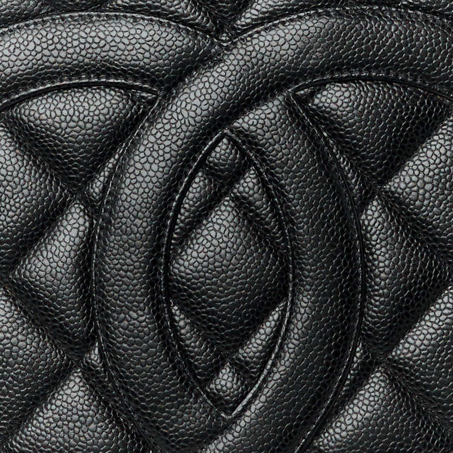 Chanel Caviar Quilted Medallion Tote Black 10 of 12