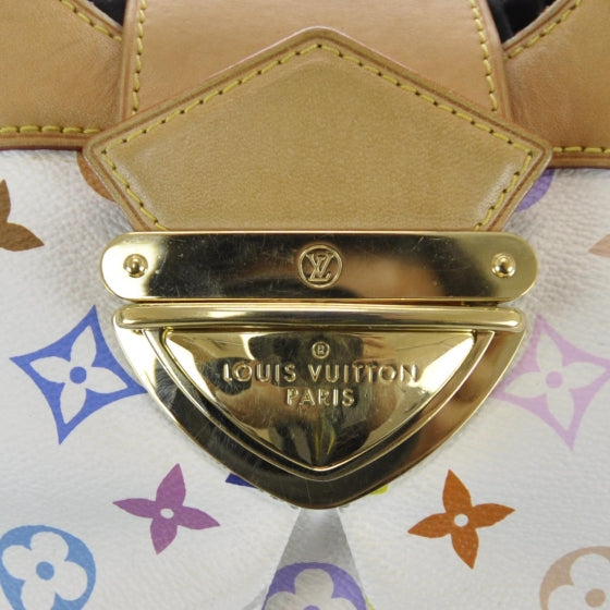 Louis Vuitton Monogram Multicolor Ursula White 7 of 10