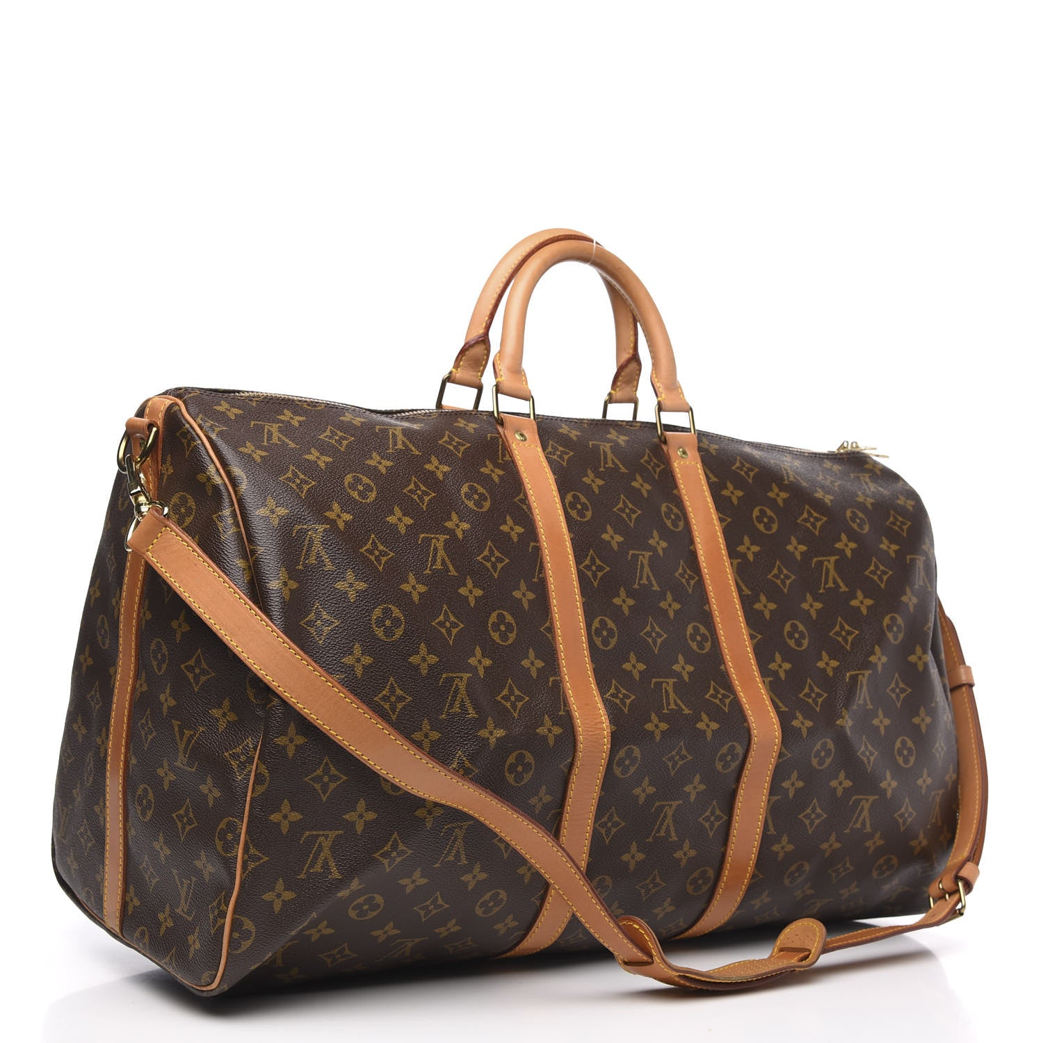 Louis Vuitton Monogram Keepall Bandouliere 55 2 of 16
