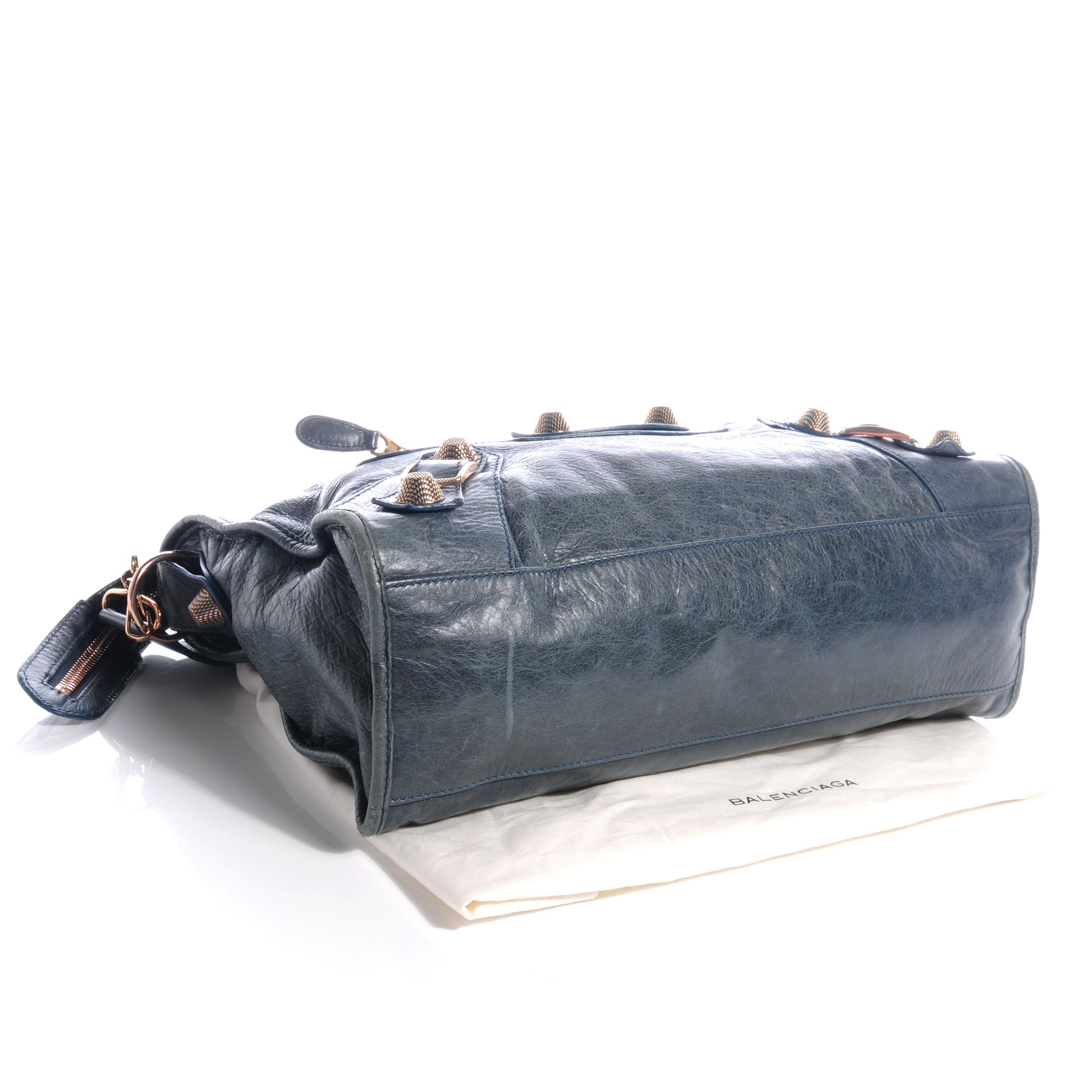 Balenciaga Agneau Giant 21 Rose Gold Hardware City Canard 4 of 7