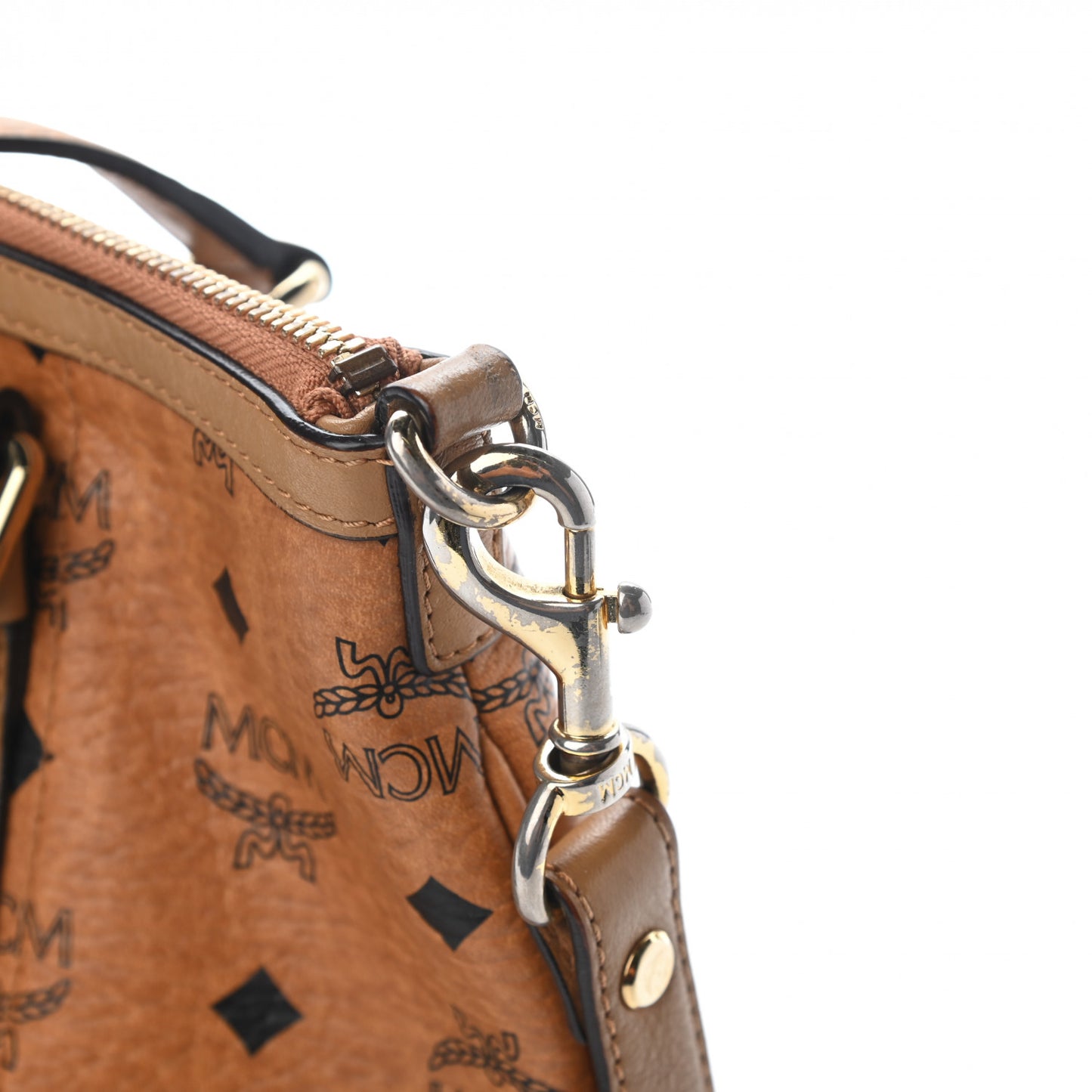 Visetos Essentials Shopper Tote Cognac