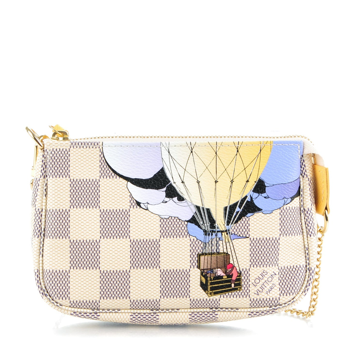 Damier Azur Illustre Mini Pochette Accessories