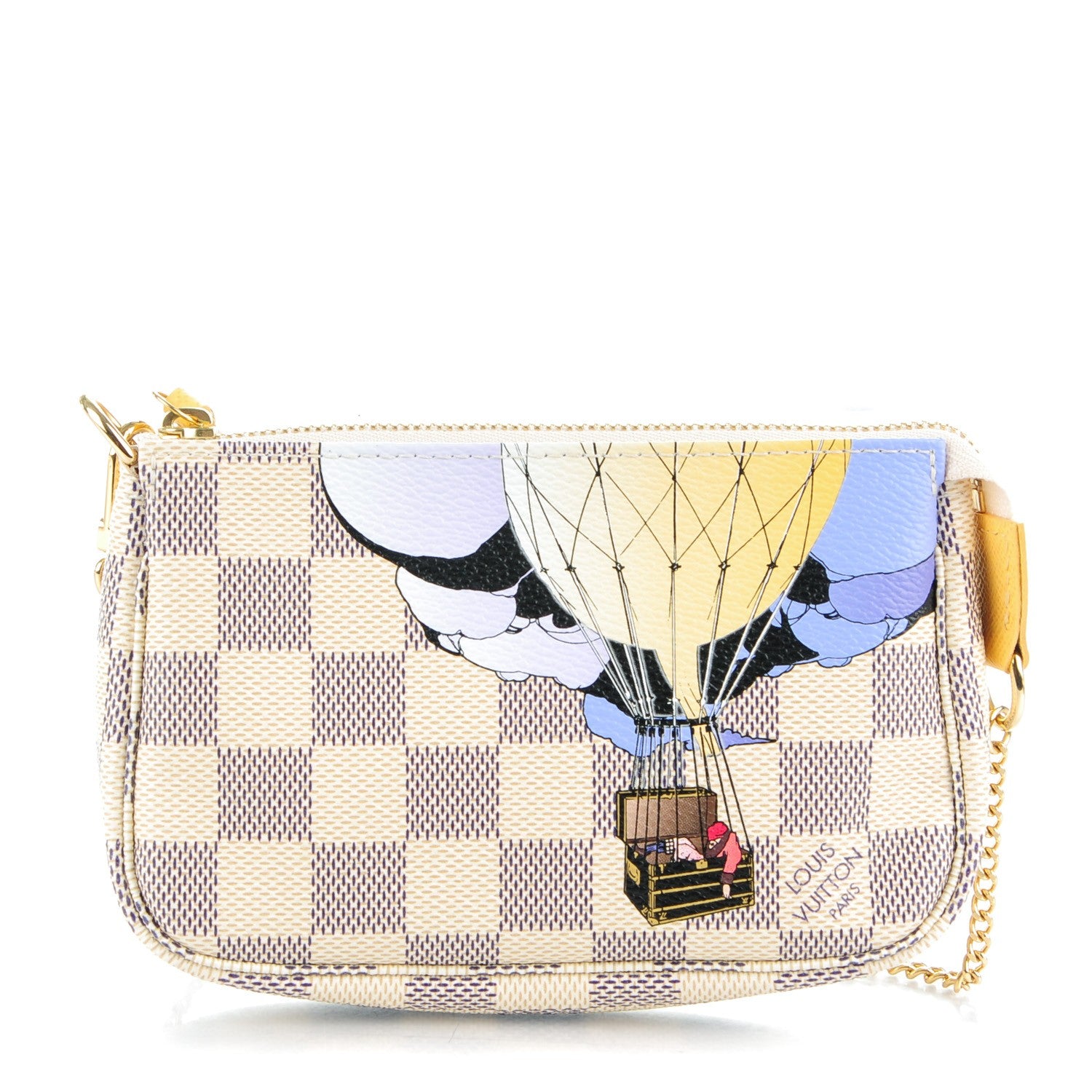 Louis Vuitton Damier Azur Illustre Mini Pochette Accessories 1 of 7